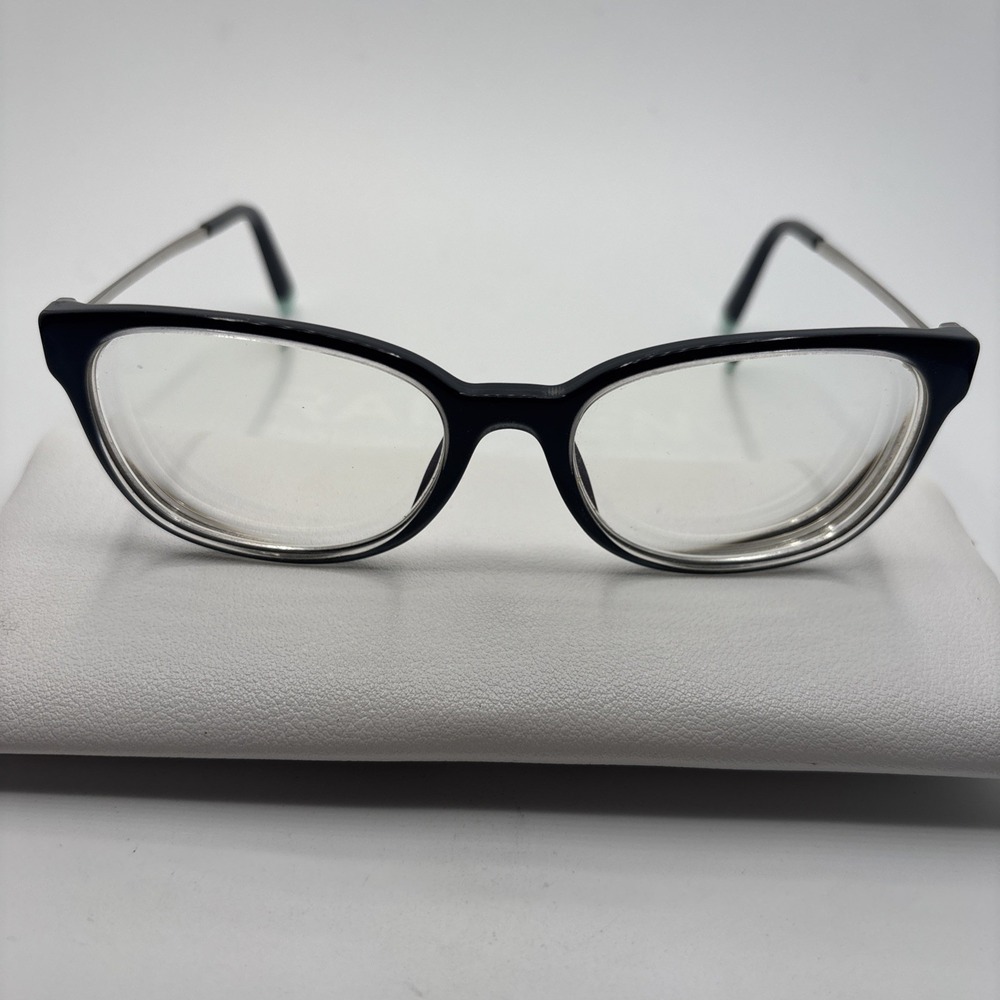 Tiffany Eyeglasses TF2177F 8266 Crystal/Blue/Silver Frame 52-17-140mm #C315